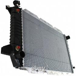 For Ford F Super Duty Radiator 1988-1997 with Heavy Duty Cooling 2-Row Core 8cyl