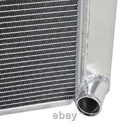 For Universal Chevy GM SBC Heavy Duty 31 x 19 3 Row Aluminum Cooling Radiator