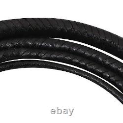 Genuine Leather Bull Whip 12 Ft Long 16 Plaits Heavy Duty Cow Hide Core Whips AU