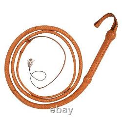 Genuine Leather Bullwhip 10 Ft Long, 16 Plaited Heavy Duty Core WhipClearance