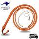 Genuine Leather Bullwhip 12 Feet Long, 16 Plaited Heavy Duty Core Whip Clearance