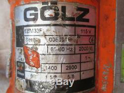 Golz Core Hand Drill Heavy Duty EBM33F. 115 Volt. Corded Electric Drill