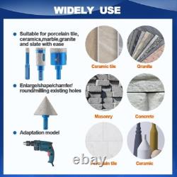 Heavy-Duty 11-Piece Diamond Core Drill Kit for Porcelain and Granite Materials