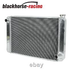 Heavy Duty 29X19 Aluminum Racing Radiator Universal For Chevrolet Chevy GM SBC