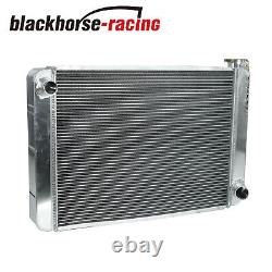 Heavy Duty 29X19 Aluminum Racing Radiator Universal For Chevrolet Chevy GM SBC