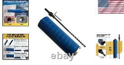 Heavy-Duty 3 Dry Diamond Core Drill Bit for Brick & Block 9.5 Depth