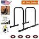 Heavy-Duty Adjustable Dip Bar Station Ideal for Triceps, Chest, Core Workouts