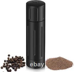 Heavy-Duty Aluminum Pepper Mill with CNC 430 Steel Core 10X Output Efficiency