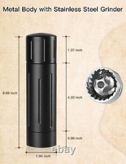 Heavy-Duty Aluminum Pepper Mill with CNC 430 Steel Core 10X Output Efficiency