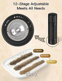 Heavy-Duty Aluminum Pepper Mill with CNC 430 Steel Core 10X Output Efficiency