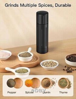 Heavy-Duty Aluminum Pepper Mill with CNC 430 Steel Core 10X Output Efficiency