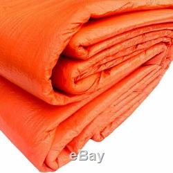 Heavy Duty Concrete Curing Insulated Blanket 3/16 Foam Core Tarp PE Coated