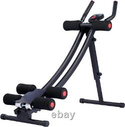 Heavy-Duty Core Strength Trainer with Digital Display Ideal for Home Workouts