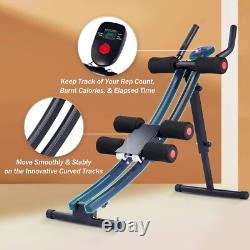 Heavy-Duty Core Strength Trainer with Digital Display Ideal for Home Workouts