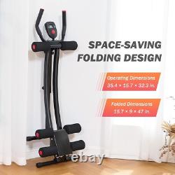 Heavy-Duty Core Strength Trainer with Digital Display Ideal for Home Workouts