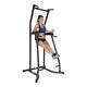 Heavy Duty Dip Station Power Tower Pull Push Chin Up Bar Home Gym Fitness Core