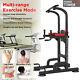 Heavy Duty Dip Station Power Tower Pull Push Chin Up Bar Home Gym Fitness Core