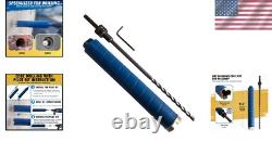Heavy-Duty Dry Diamond Core Bit, 1-1/2 for Brick, SDS Plus Pilot, 9.5 Depth