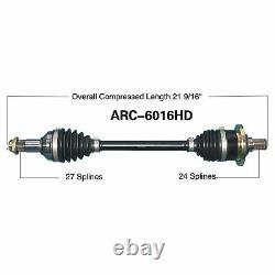 Heavy Duty Replacement Front Right Axle for Arctic Cat TRV 400 Core 2013