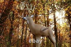 Heavy Duty Shooter Buck 3D Deer Archery Target with Replaceable Core Brown