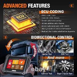 Heavy Duty Truck Scanner OBD2 DPF Regen OBD Diagnostic Tool 4core 2.0Ghz 8000mAh