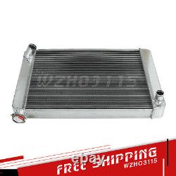 Heavy Duty Universal 29X19 Aluminum Racing Radiator For Chevrolet Chevy GM SBC