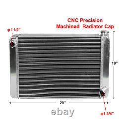 Heavy Duty Universal 29X19 Aluminum Racing Radiator For Chevrolet Chevy GM SBC