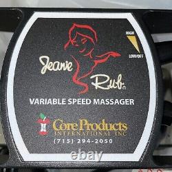 Heavy Duty Variable Speed Massager Jeanie Rub Model Pro 3401