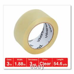 Heavy-duty Box Sealing Tape, 3 Core, 1.88 X 54.6 Yds, Clear, 36/box