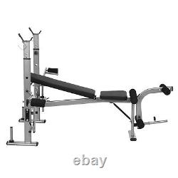 Heavy-duty Steel Squat Rack Weightlifting Dumbbell Bench Bed Sit Up Core Trainer
