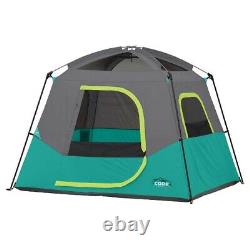 Instant Cabin Tent 4 Person Camping Family Outdoor Shelter Fits 1 Queen Air Matt