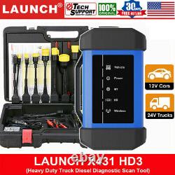 LAUNCH X431 HD3 24V Ultimate Heavy Duty Truck Diagnostic Adapter for X431V+, PRO3