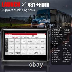 LAUNCH X431 V+ PAD V4.0 Plus HDIII Module 24V Heavy Duty Truck Diagnostic Tool
