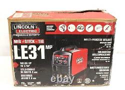 Lincoln Electric LE31MP Multi-Process Welder Black/Red NEW IN BOX