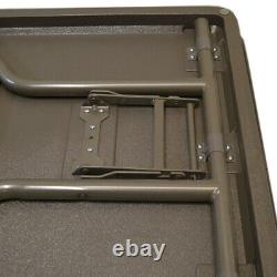 (Lot of 10) Core-a-Gator M-613060 Heavy-Duty 60L x 30W Plastic Folding Table