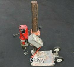 MILWAUKEE Heavy Duty Dymodrill #4096 Core Drill Core Bore Rig with stand 120V