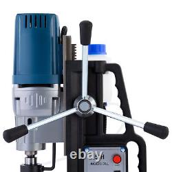 Magnetic Drill Press 1550W Heavy Duty w 6 Core Drill Bits 2 Bore 3500lbf