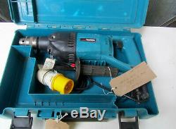 Makita 8406 13mm Diamond Core and Hammer Drill 110V REF 7928