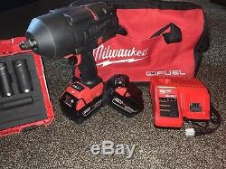 Milwaukee 2767-20 M18 FUEL 1/2 5 High Torque Wrench Impact Bundle