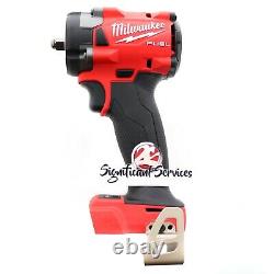 Milwaukee 2854-20 M18 18V 3/8 Fuel Impact Wrench Bare Tool XC5.0 Ah Batteries