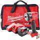 Milwaukee 2854-20 M18 18V 3/8 Fuel Impact Wrench Bare Tool XC5.0 Ah Kit
