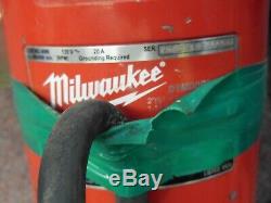 Milwaukee 4096 Heavy Duty 20A Dymodrill Core Drill
