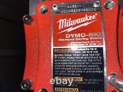 Milwaukee Diamond Coring Rig model 4130 Dymo-Rig stand designed for heavy duty