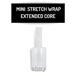 Mini Extended Core Stretch Wrap Plastic Shrink Film Parcel Packaging Rolls
