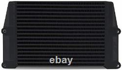 Mishimoto MMOC-SSO-10BK Universal Heavy-Duty Bar-and-Plate Oil Cooler, 10 Core