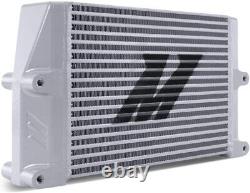 Mishimoto MMOC-SSO-10SL Universal Bar-and-Plate Oil Cooler, 10 Core Silver