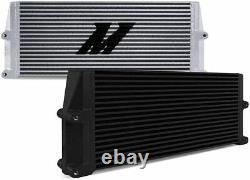 Mishimoto MMOC-SSO-17BK Universal Heavy-Duty Bar-&-Plate Oil Cooler, 17 Core