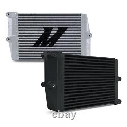 Mishimoto Universal Heavy-Duty Oil Cooler 10 Core, Opposite-Side Outlets, Black