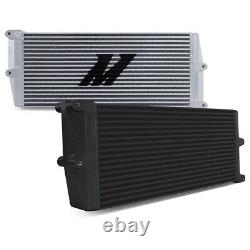 Mishimoto Universal Heavy-Duty Oil Cooler 17 Core, Opposite-Side Outlets, Black