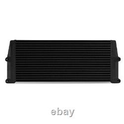 Mishimoto Universal Heavy-Duty Oil Cooler, 17 Core, Same-Side Outlets, Black